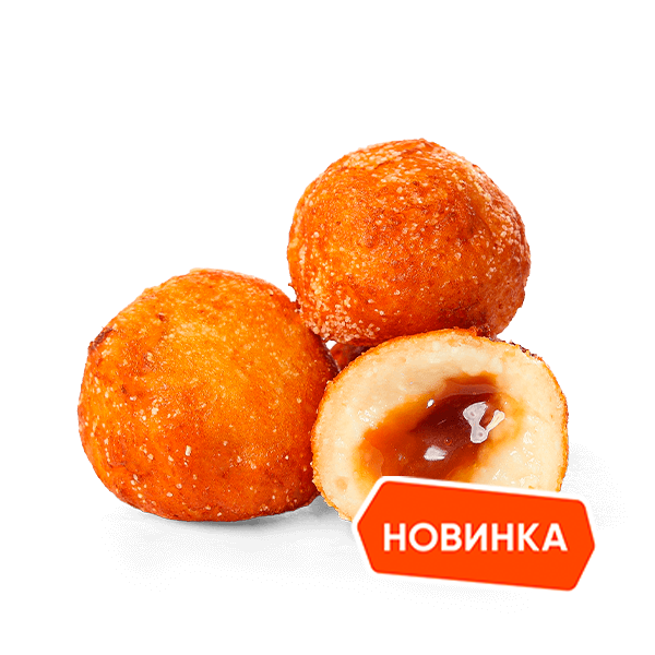 Творожные шарики со сгущенкой Творожные шарики со сгущенкой